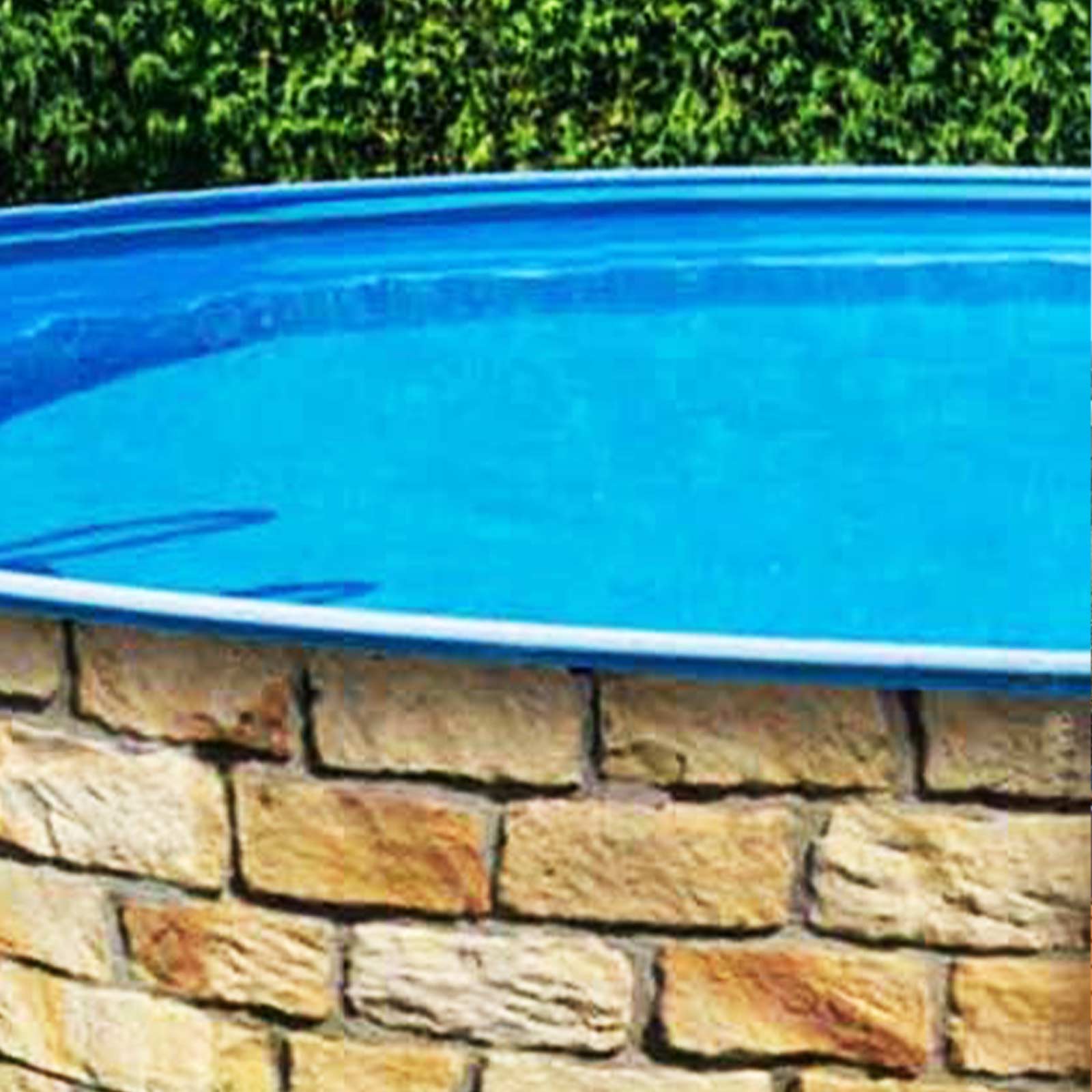 M-tec print® Qualitäts Poolverkleidung Natursandstein