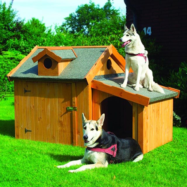 Hundehütte Maxi 110x108x112cm Breite x Länge x Höhe 110x108x112cm