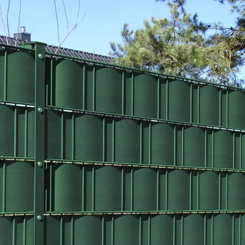 Sichtschutz Mattenzaun Set - Grün - Leichte Ausführung Sichtschutz Mattenzaun Set - Grün - Leichte Ausführung