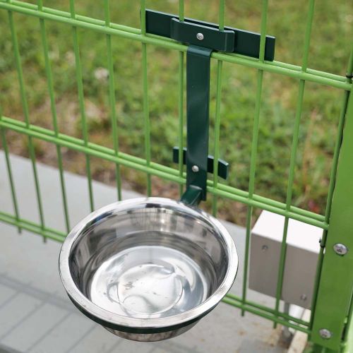 Gittermattenzaun Halterung für Futternapf
