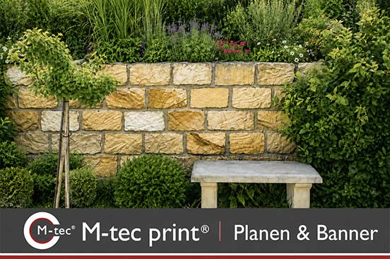 M-tec print® Planen Poster |  Buchsbaum 
