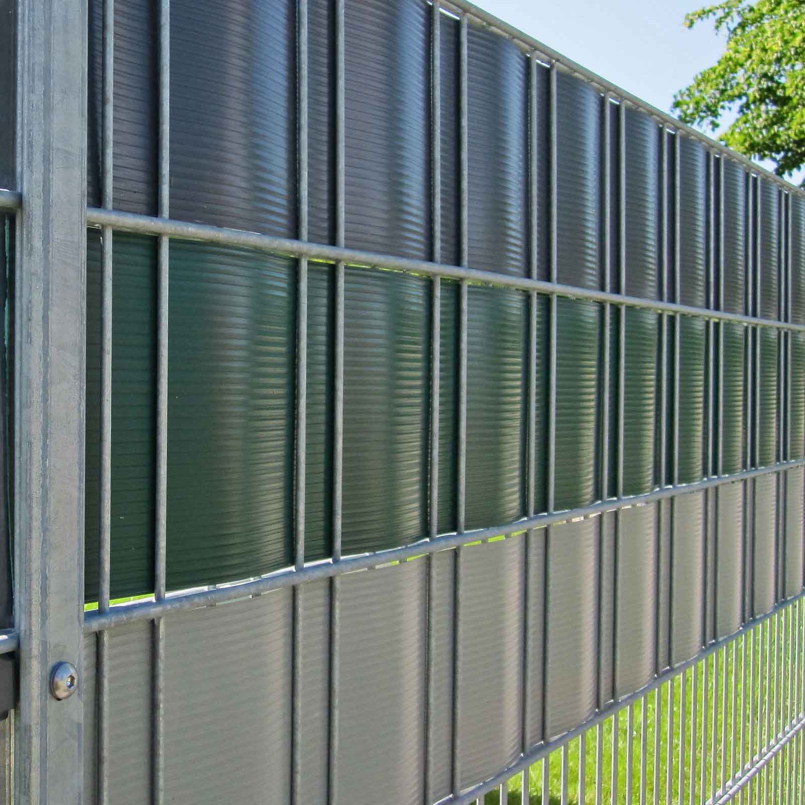 Verwunderlich Sichtschutzstreifen Hart Pvc Bild