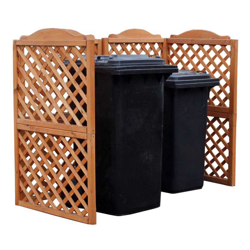 Mülltonnenspalier -1,71x 0,79 x 1,27 m