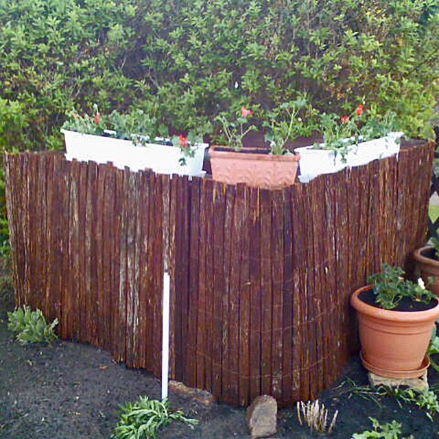 NOOR Sichtschutz Rindenmatte H/B 0,90x 3,00m NOOR Sichtschutz Rindenmatte H/B 0,90x 3,00m